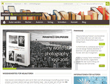 Tablet Screenshot of novumverlag.com